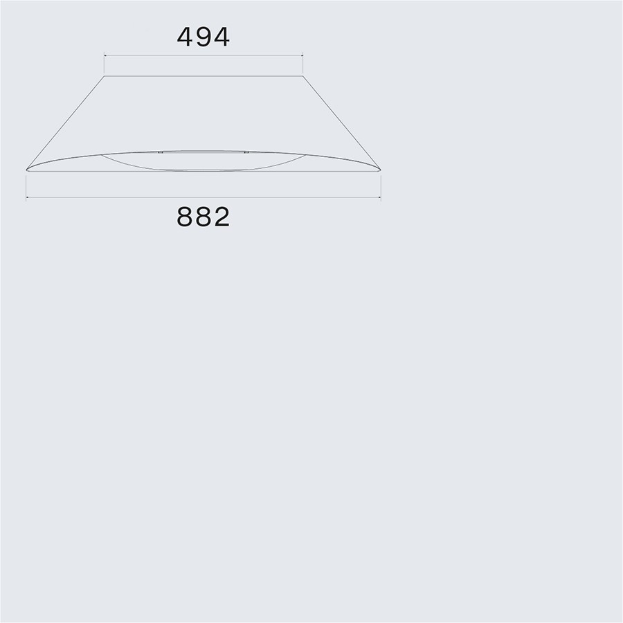 additioanl image for  Falmec Hood Vogue Island Green 88 cm 