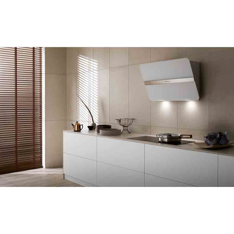 additioanl image for  Falmec Hood Flipper White Glass 55 cm 