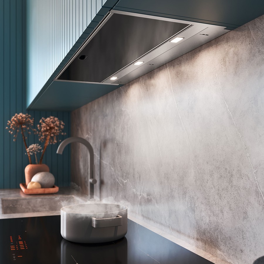 additioanl image for  Falmec Hood Move Built-in Black Glass 