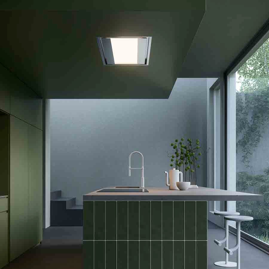 additioanl image for  Falmec Hood Nuvola/LED Ceiling White 90c 