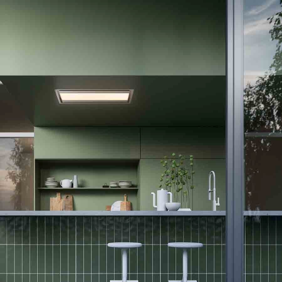 additioanl image for  Falmec Hood Nuvola/LED Ceiling White 90c 