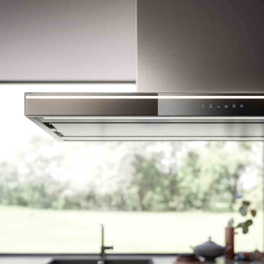 additioanl image for  Falmec Hood Lumina Evo Glass Black 90 cm 