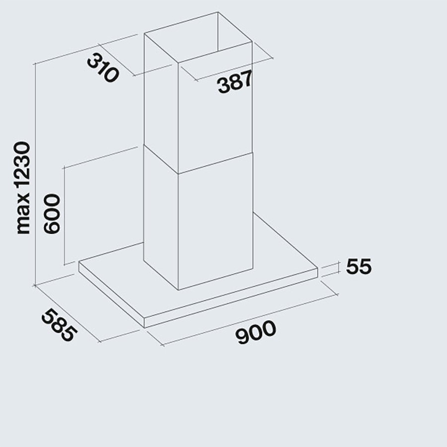 additioanl image for  Falmec Hood Lumina Evo NRS IS 90 cm 