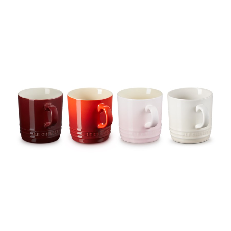 additioanl image for  Le Creuset 4 Petits Capp. Mugs 200 ml 