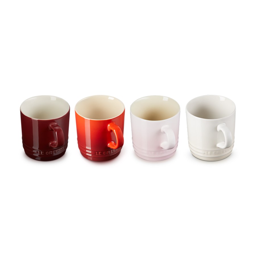 additioanl image for  Le Creuset 4 Petits Capp. Mugs 200 ml 