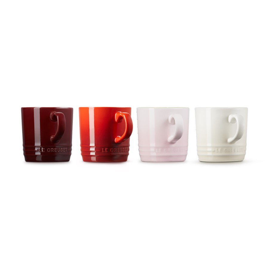 additioanl image for  Le Creuset 4 Petits Capp. Mugs 200 ml 