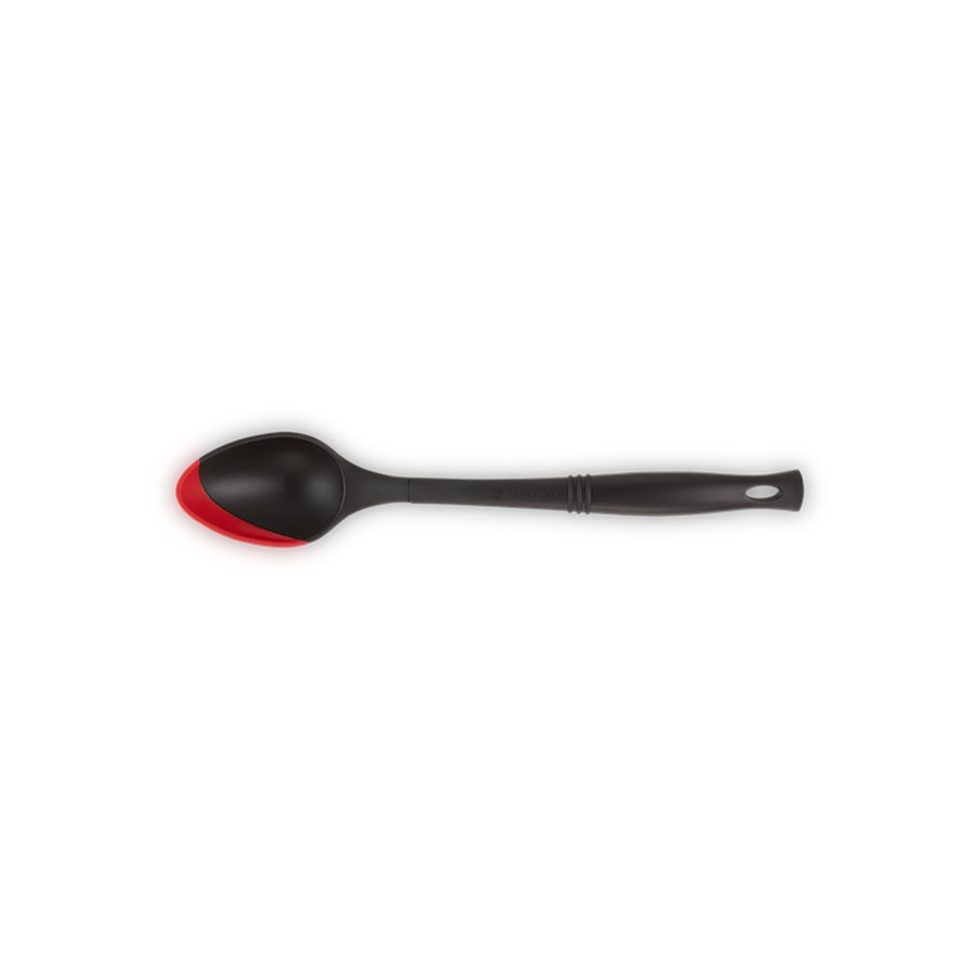 additioanl image for  Le Creuset Edge Spoon Cerise 34.5 cm 