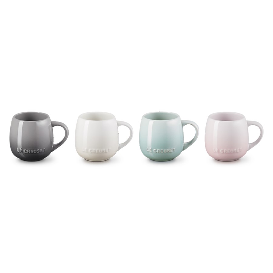 additioanl image for  Le Creuset Set of 4 Sphere Mugs 320 ml 