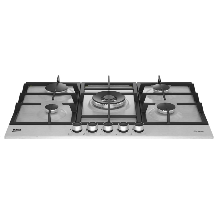 additioanl image for  Beko Hob Gas 5 Burner S/Steel 75 cm 