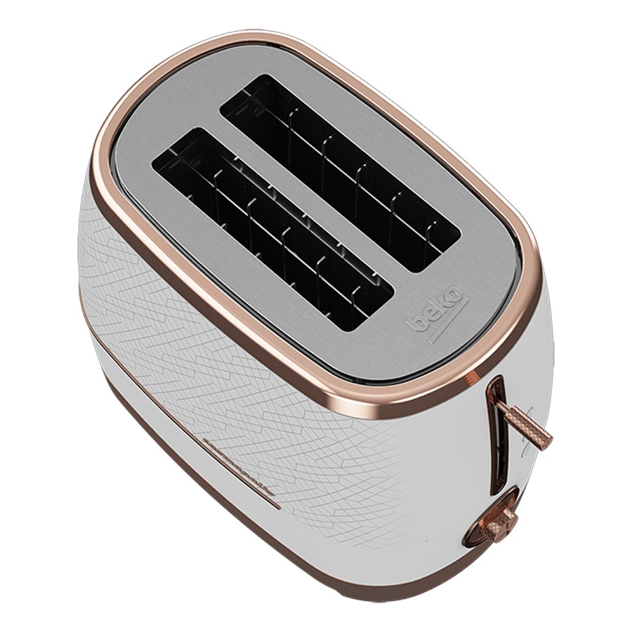 additioanl image for  Beko Toaster 2 Slice White/Rose 