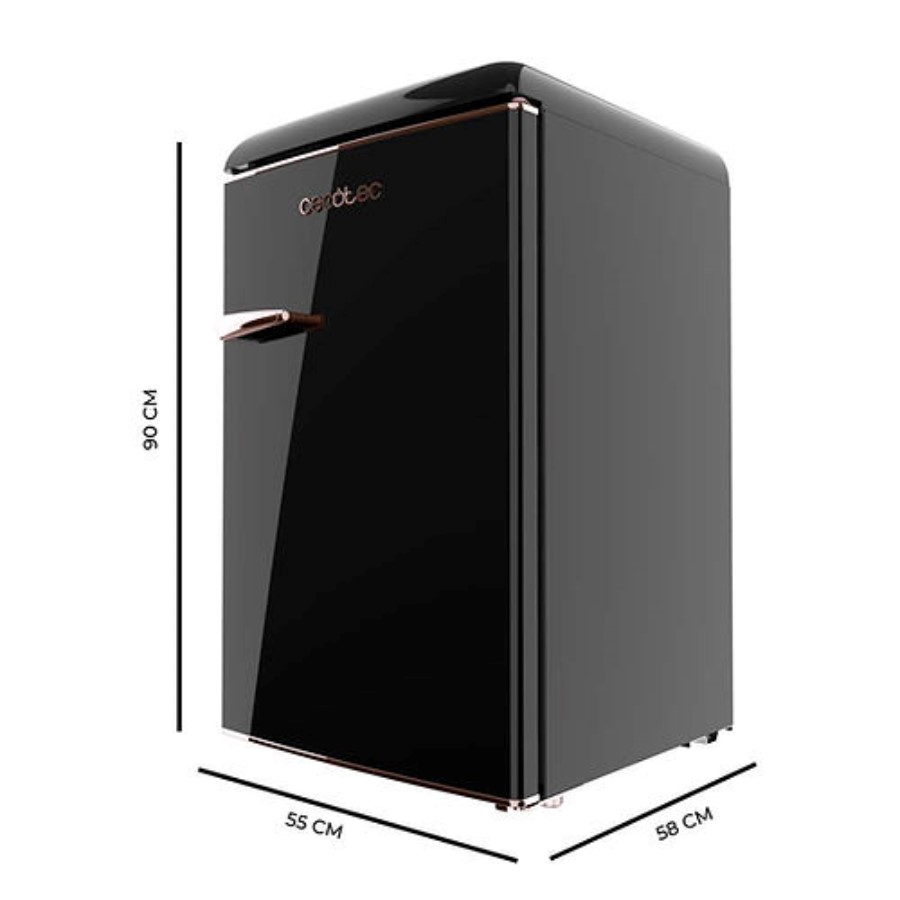 additioanl image for  Cecotec Fridge Mini Retro Black 110 L 