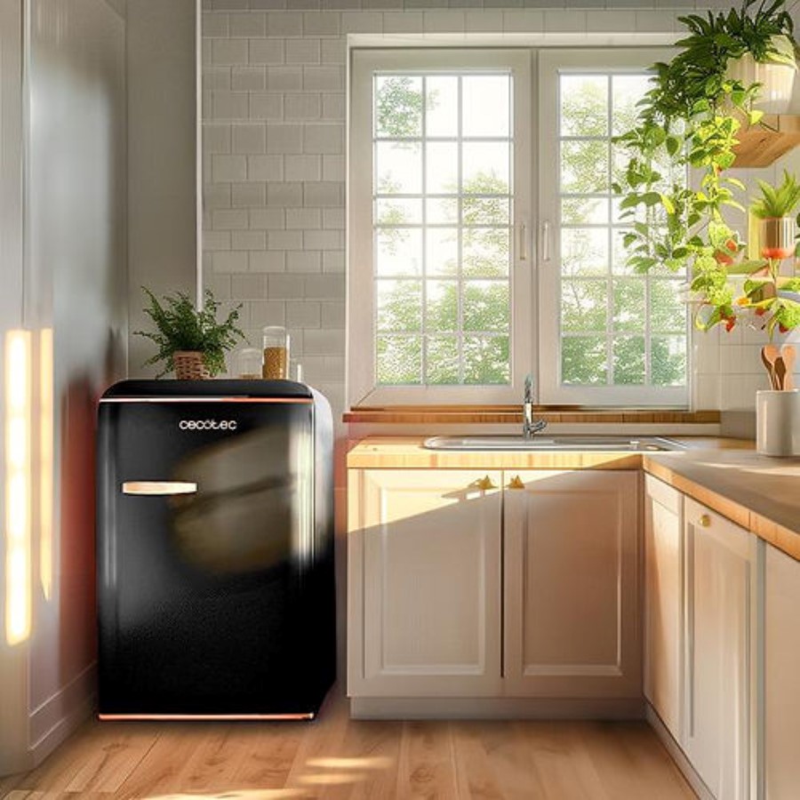 additioanl image for  Cecotec Fridge Mini Retro Black 110 L 