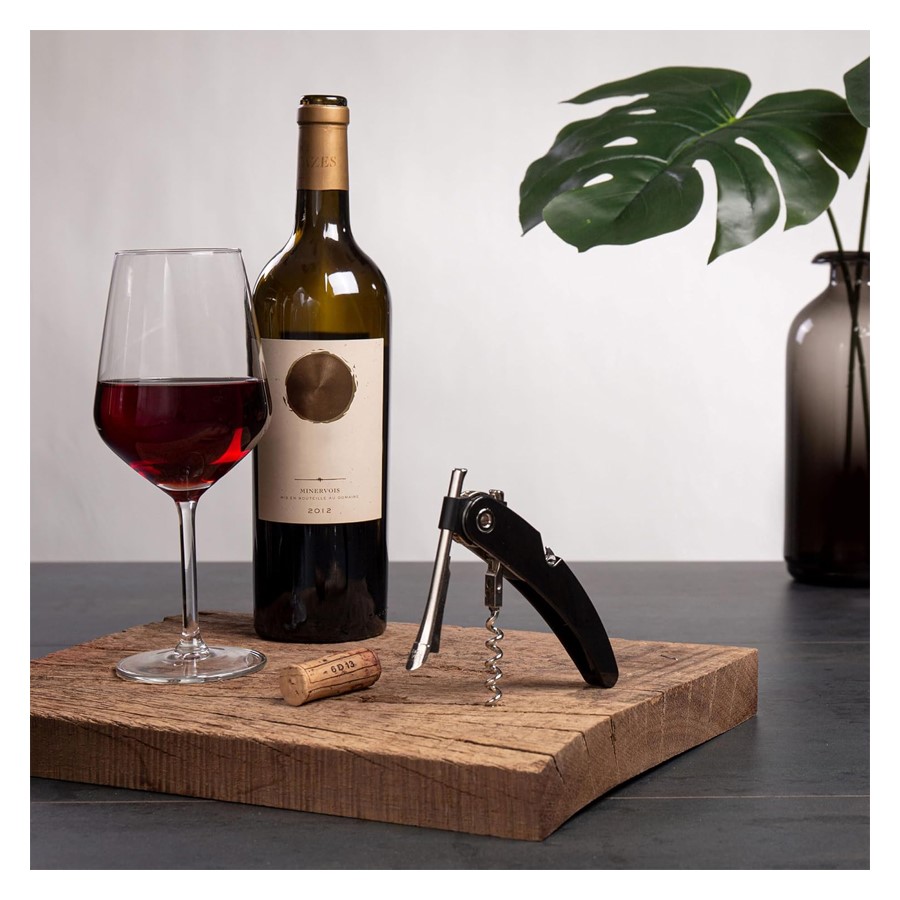 additioanl image for  Vacuvin  Single Pull Corkscrew Black Box 