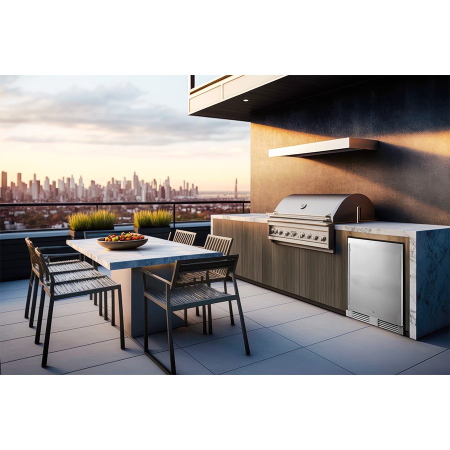 additioanl image for  FrigeluX Outdoor Fridge Single Door 