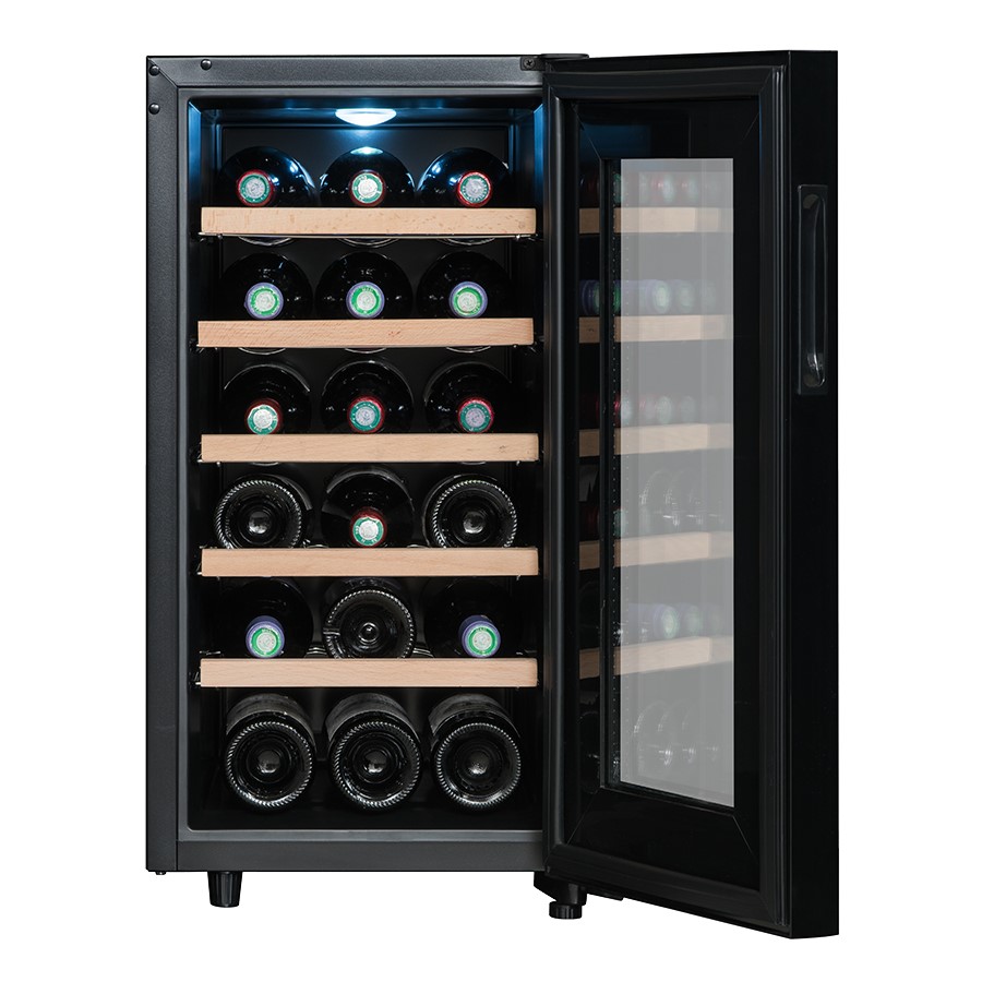 additioanl image for  Sommeliere Wine Cellar 18 Bottles Black 
