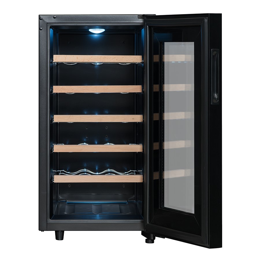 additioanl image for  Sommeliere Wine Cellar 18 Bottles Black 