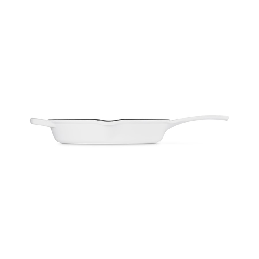 additioanl image for  Le Creuset Deep Rd. Skillet White 26 cm 