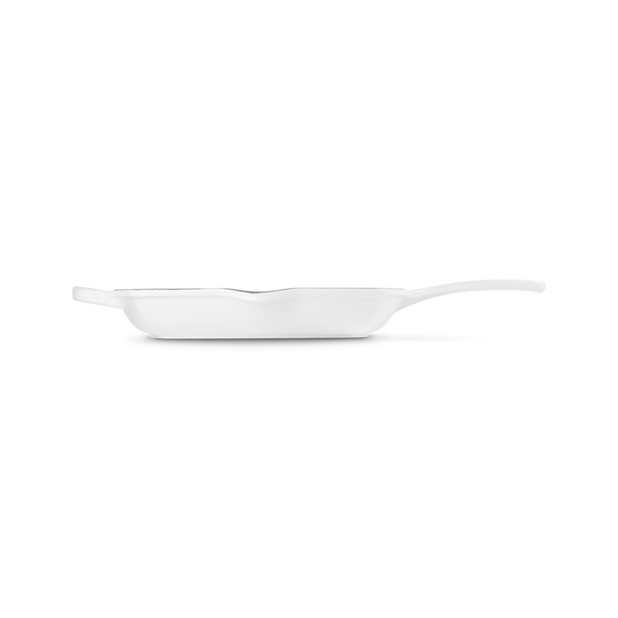 additioanl image for  Le Creuset Sq. Skillet Grill White 26cm 