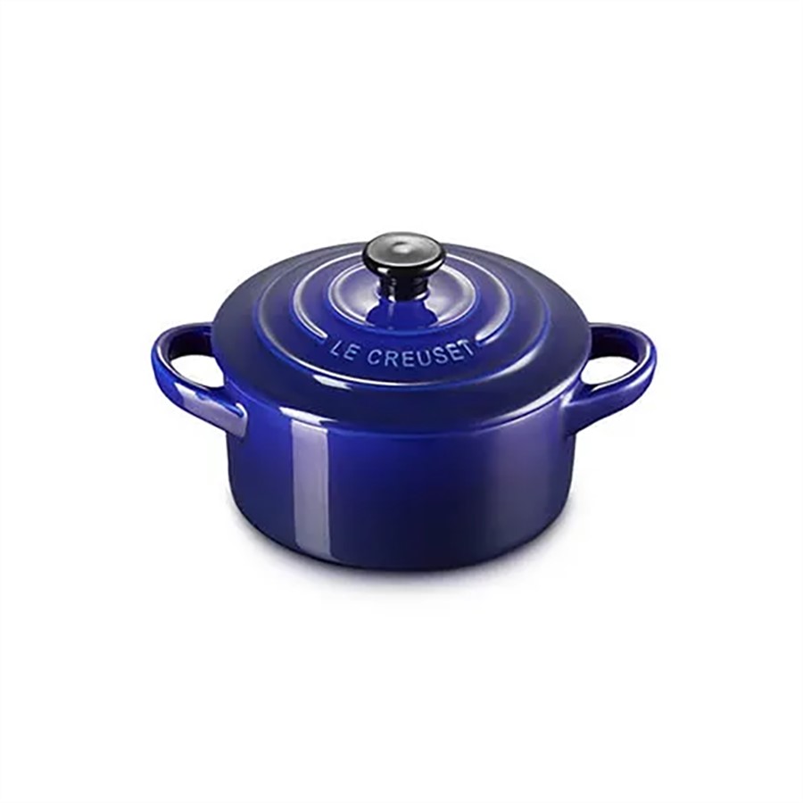 additioanl image for  Le Creuset Rd. Mini Cocotte Indigo 10 cm 