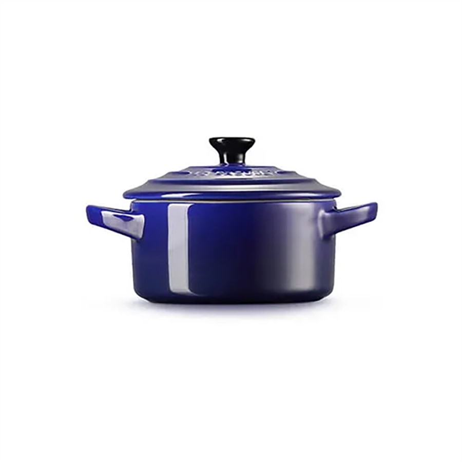 additioanl image for  Le Creuset Rd. Mini Cocotte Indigo 10 cm 