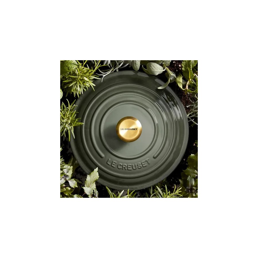additioanl image for  Le Creuset Round Casserole Thyme 28 cm 