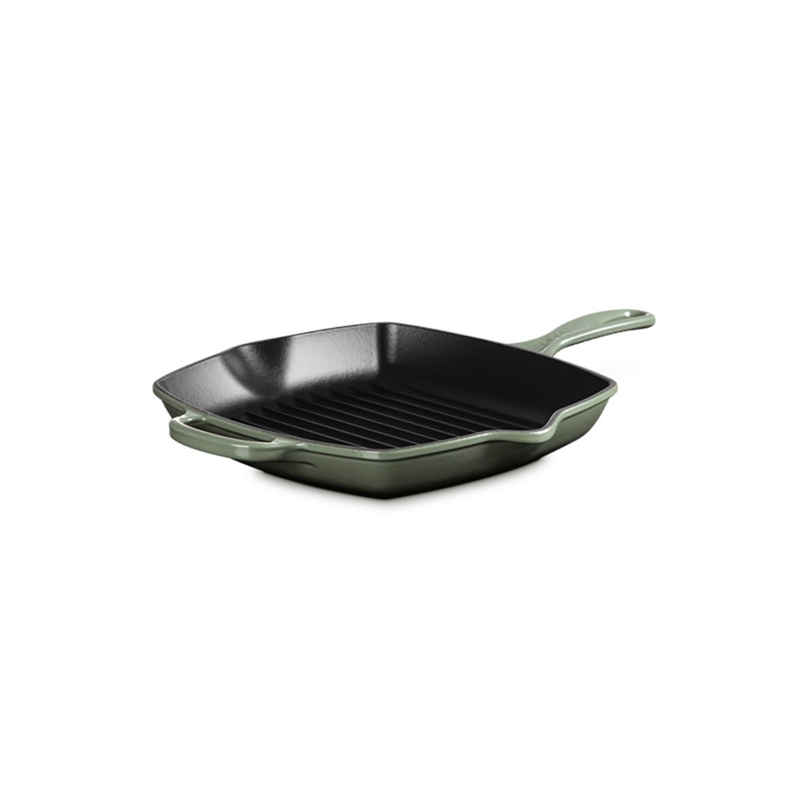 additioanl image for  Le Creuset Sq. Skillet Grill Thyme 26 cm 