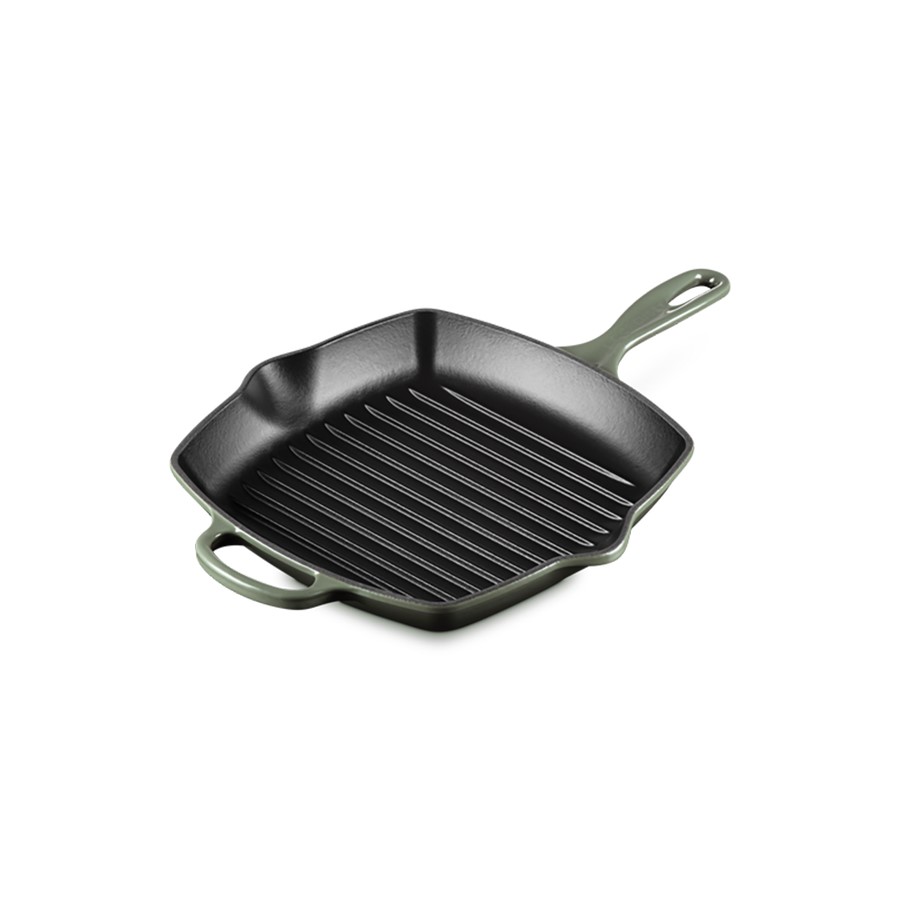 additioanl image for  Le Creuset Sq. Skillet Grill Thyme 26 cm 