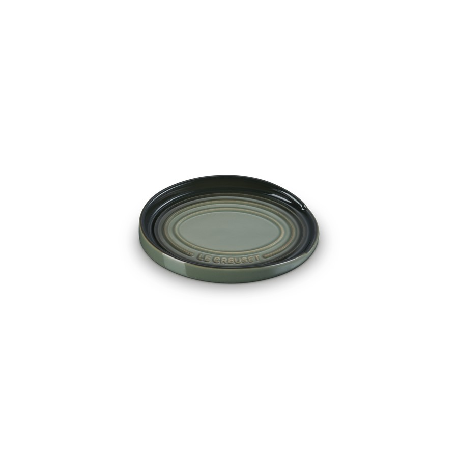 additioanl image for  Le Creuset Oval Spoon Rest Thyme 16 cm 