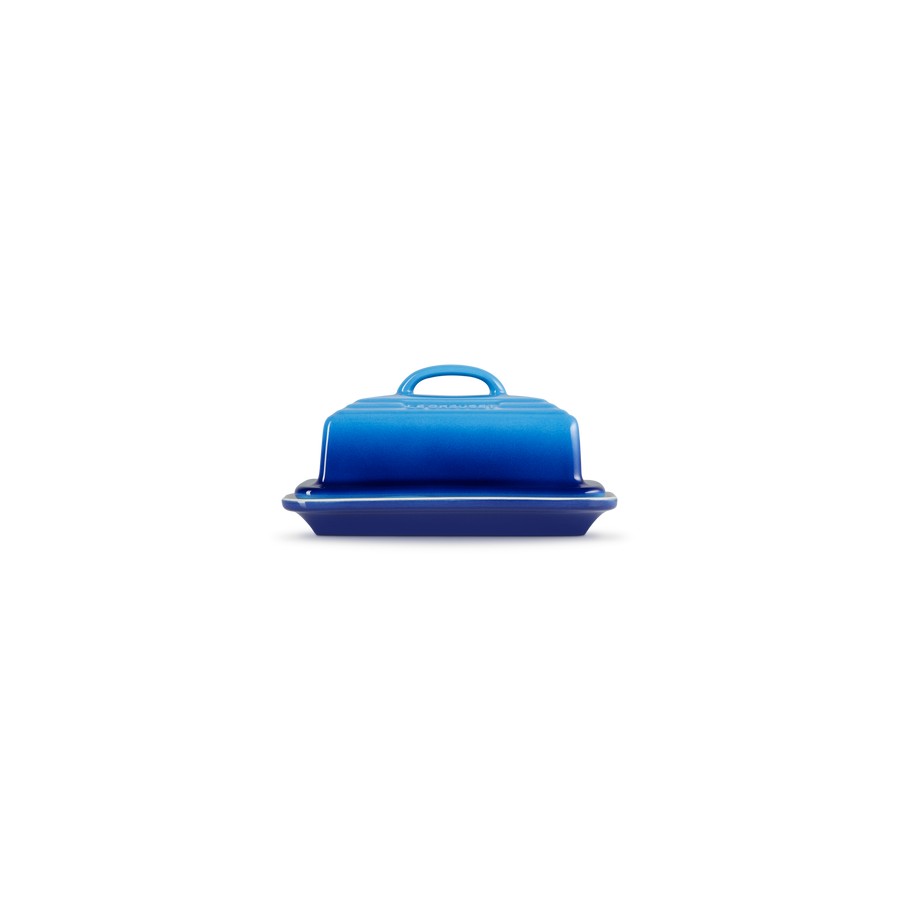 additioanl image for  Le Creuset Butter Dish Azure Blue 17 cm 