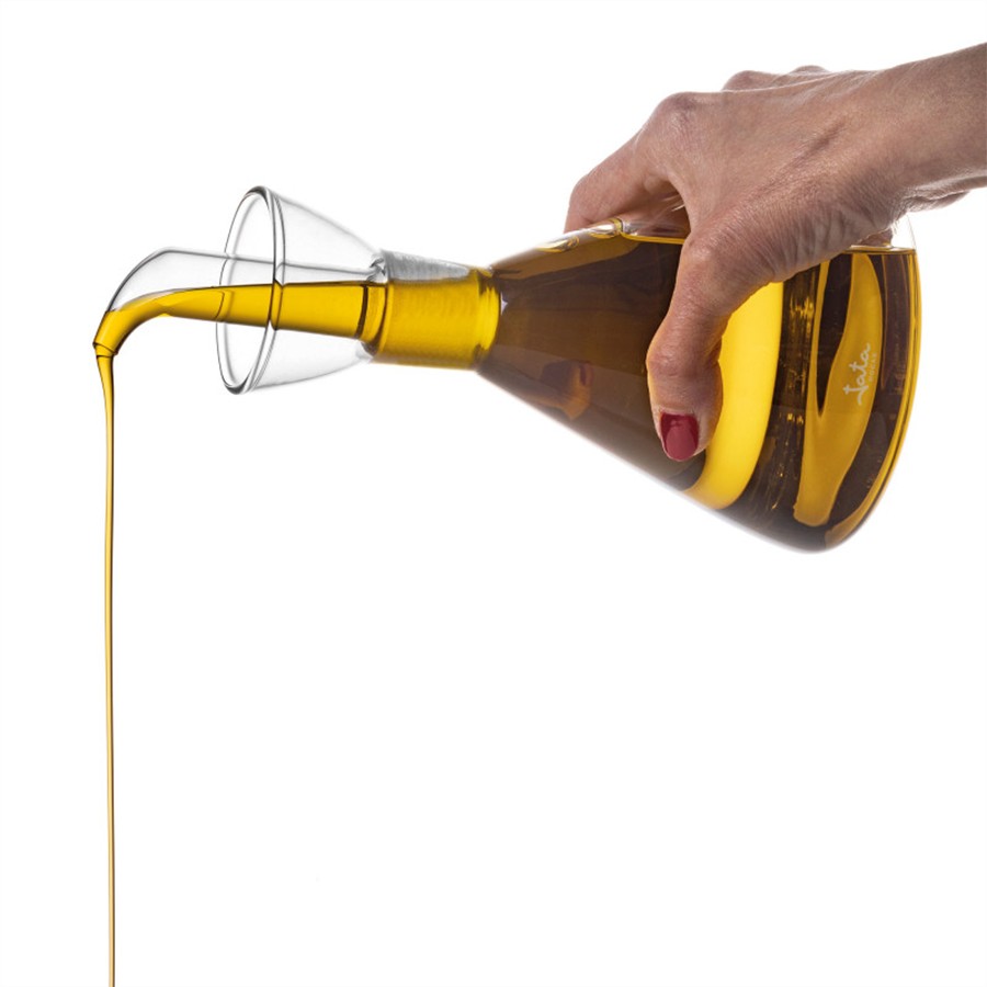 additioanl image for  Jata Anti-Drip Glass Oil Bottle 125 ml 