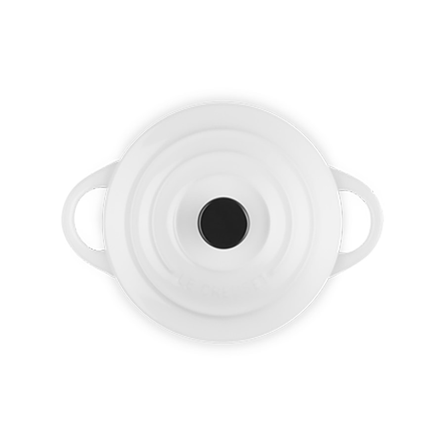 additioanl image for  Le Creuset Rd. Mini Cocotte White 10 cm 
