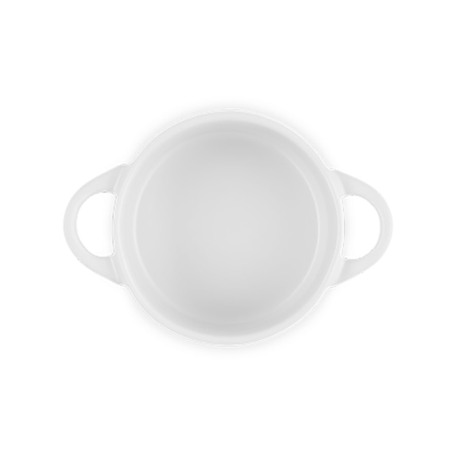 additioanl image for  Le Creuset Rd. Mini Cocotte White 10 cm 