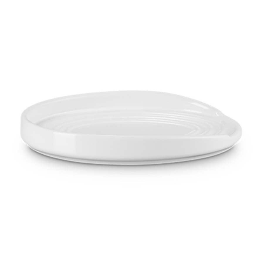 additioanl image for  Le Creuset Oval Spoon Rest White 16 cm 