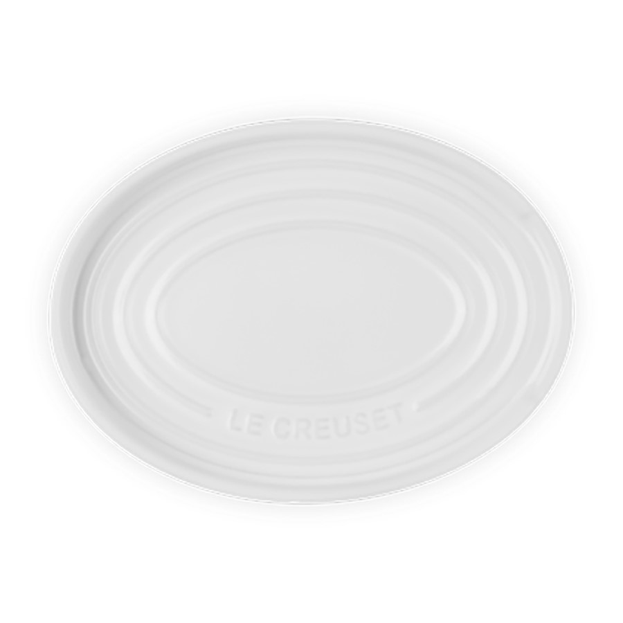 additioanl image for  Le Creuset Oval Spoon Rest White 16 cm 