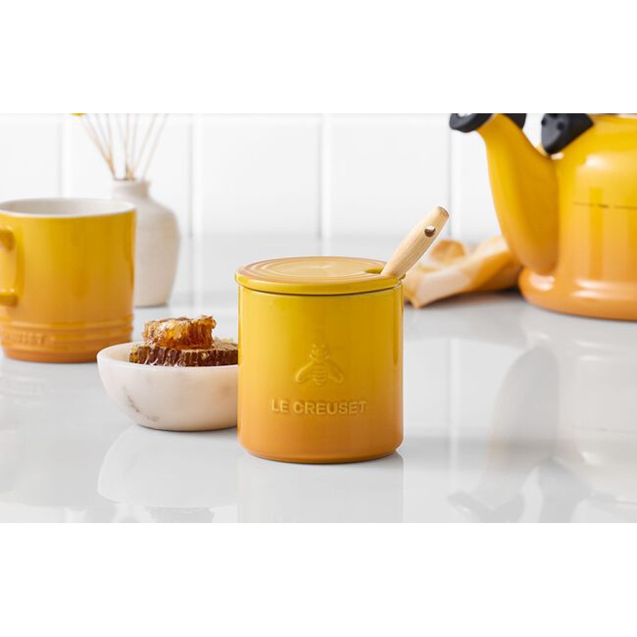 additioanl image for  Le Creuset Honey Pot With Dipper Nectar 
