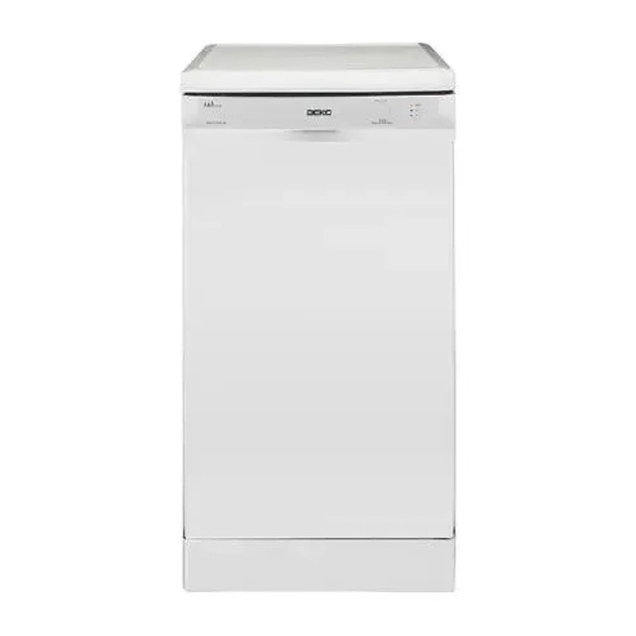 product image Beko Dishwasher White 45 cm  A+ H 85cm x W 44.8cm x D 57cm