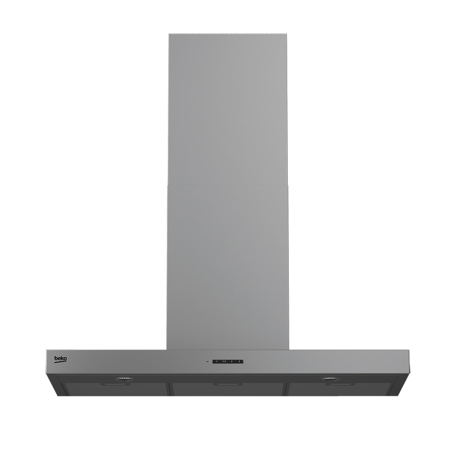 product image Beko Hood Square Stainless Steel H 93cm x W 90cm x D 49cm
