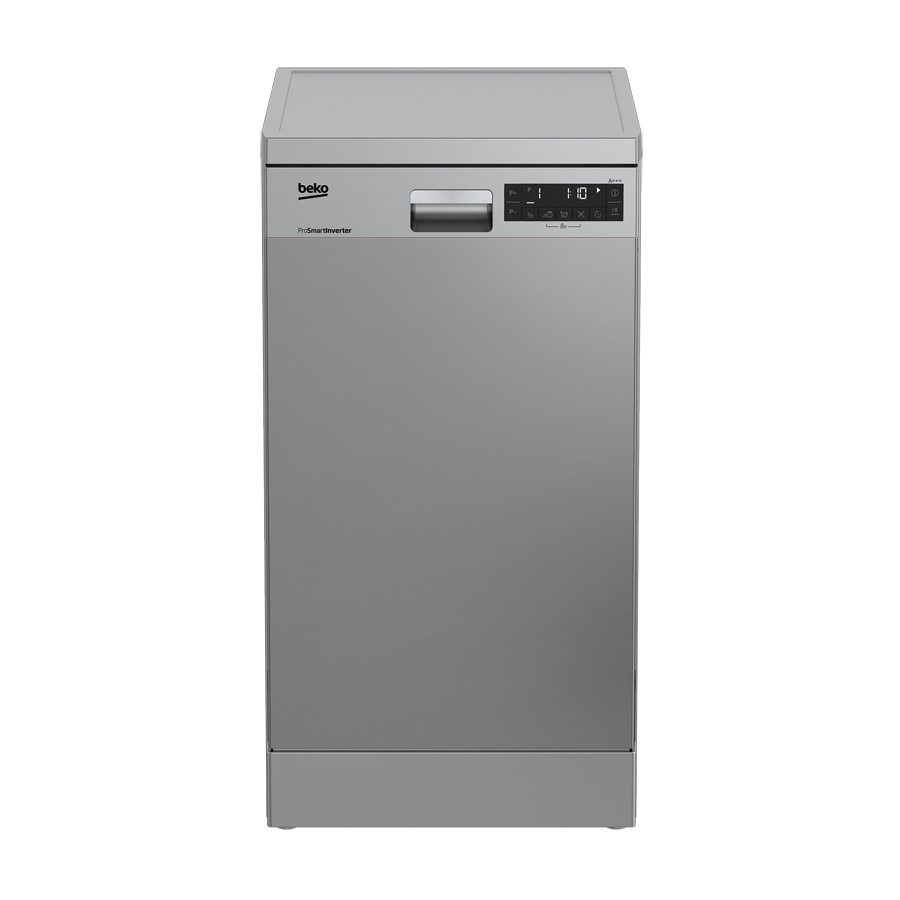 product image Beko Dishwasher Stainless Steel 45 cm H 85cm x W 44.8cm x D 60cm