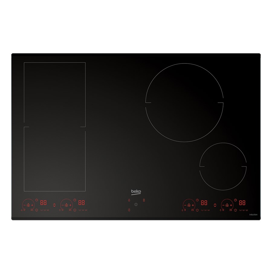 product image Beko Hob Induction 5 Zone 77 cm H 4.8cm x W 77cm x D 51cm