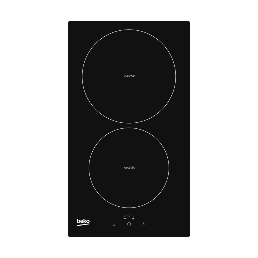 product image Beko Hob Induction 2 Zone Black H 5cm x W 28.8cm x D 51cm