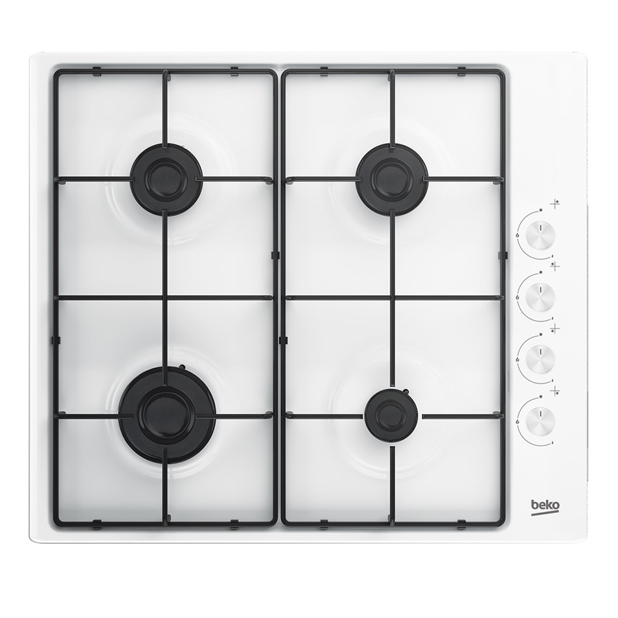 product image Beko Hob Gas 4 Burners White 