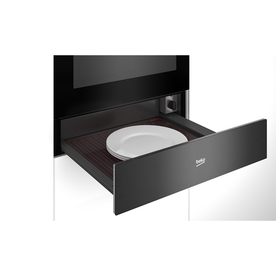 product image Beko Warming Drawer Dark Inox H 14cm x W 59.5cm x D 54.5cm