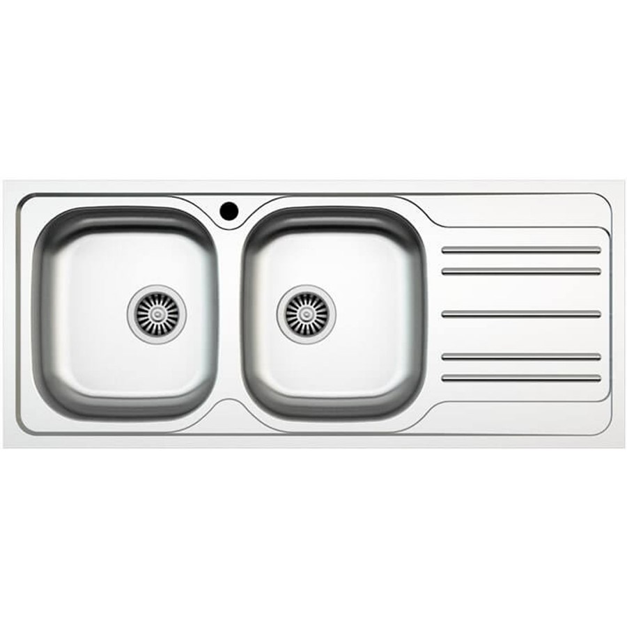product image Asil 2 Bowl Sink Left 50 x 116 cm 