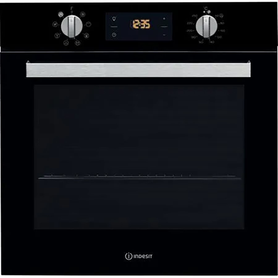product image Indesit Oven Electric 8 Function Black 