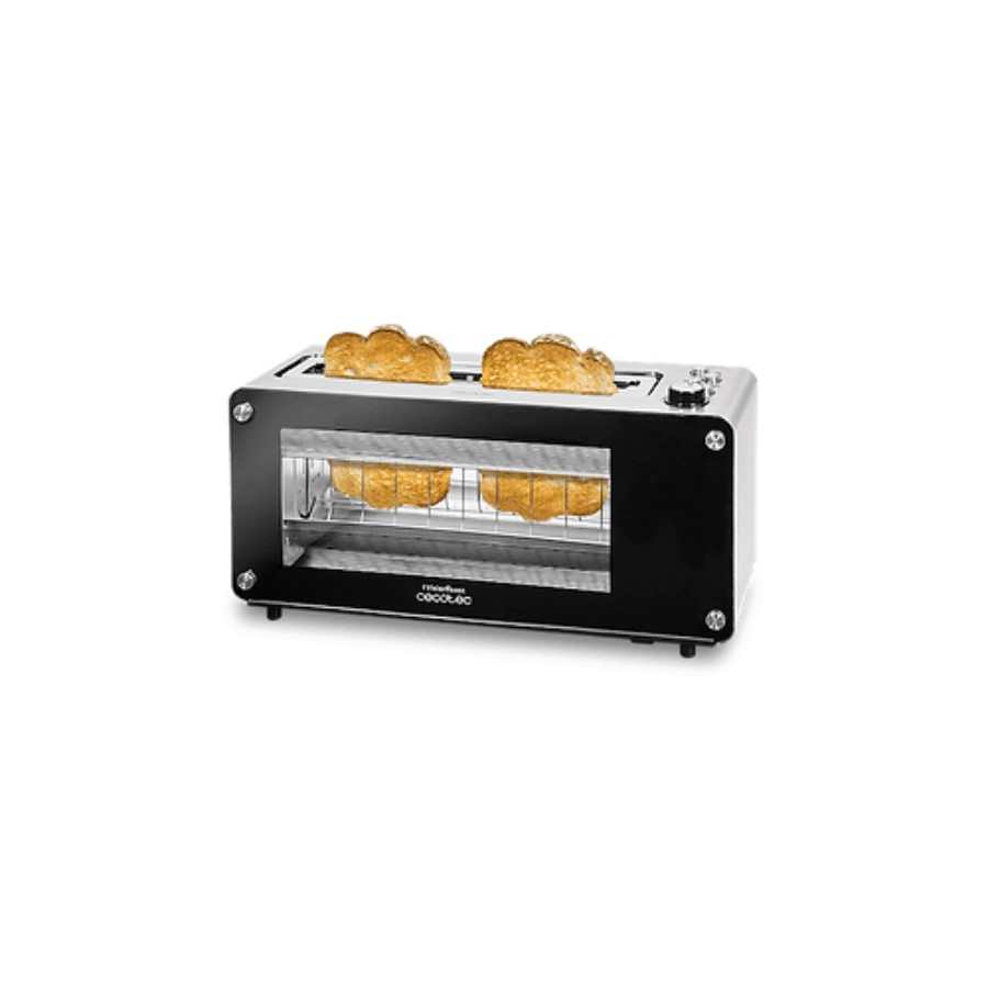 product image Cecotec Toaster Long Slice Black Vision 