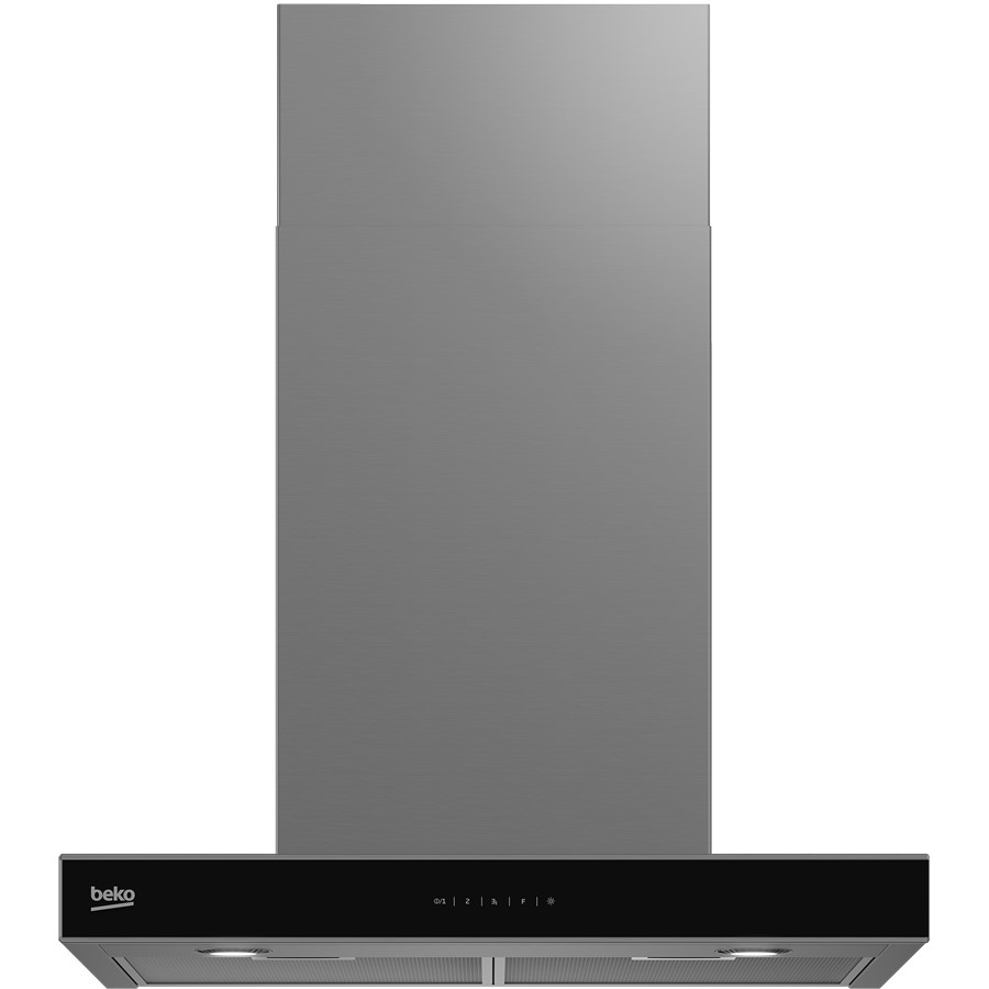 product image Beko Hood Square S/Steel + Black H 93cm x W 60cm x D 49cm