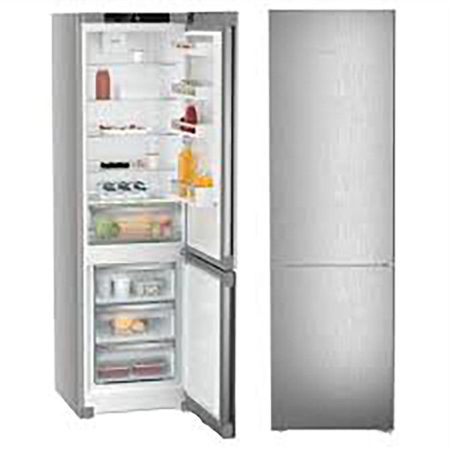 product image Liebherr Fridge Freezer No Frost S/Steel H 201cm x W 60cm x D 68cm  
371 Litres