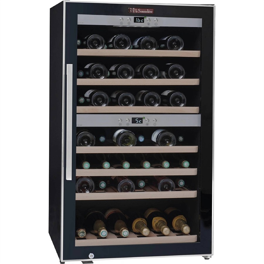 product image Sommeliere Wine Cooler Dual 66 Bottles H 102cm x W 59.5cm x D 63cm