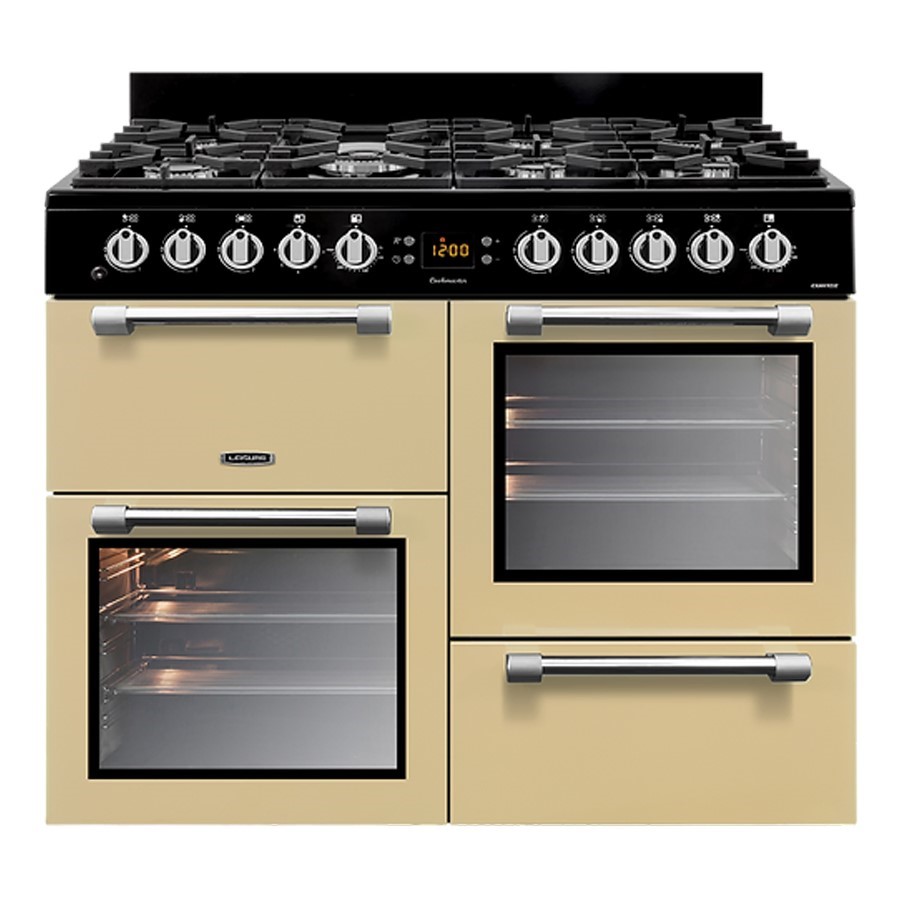 product image Leisure 100cm DualFuel RangeCooker Cream H 90cm x W 100cm x D 60cm