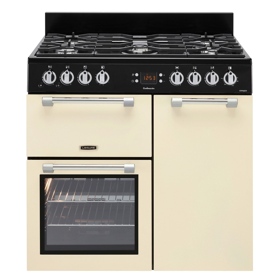 product image Leisure 90 cm Gas Range Cooker Cream H 90cm x W 90cm x D 60cm